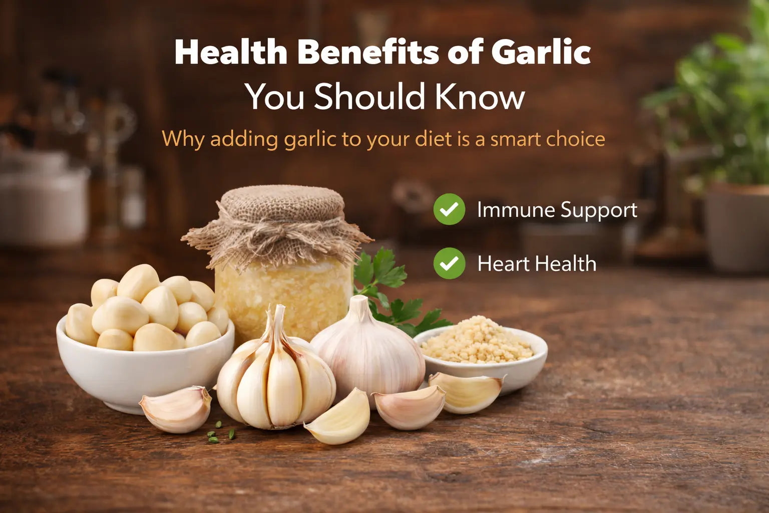 Garlic Benefits for Health, Taste, and Daily Cooking